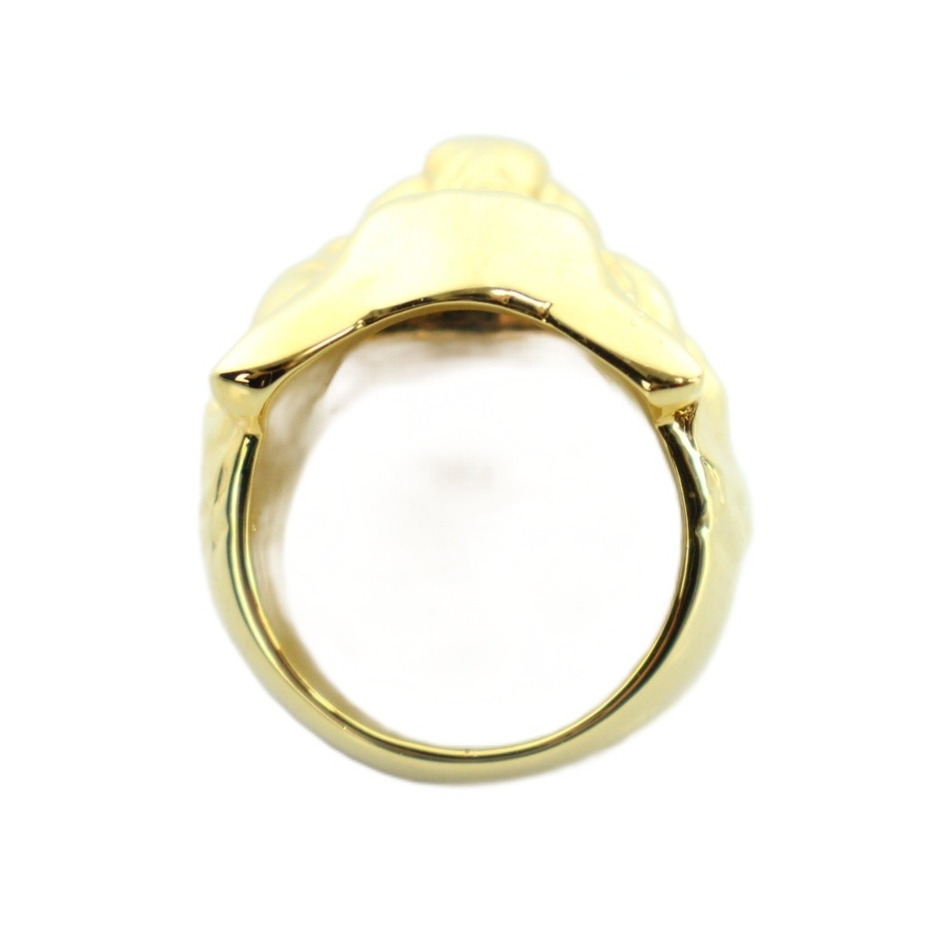 Hysterics Tiger Logo Gold Ring 11 No Stamp Men’s Jewelry AB Condition