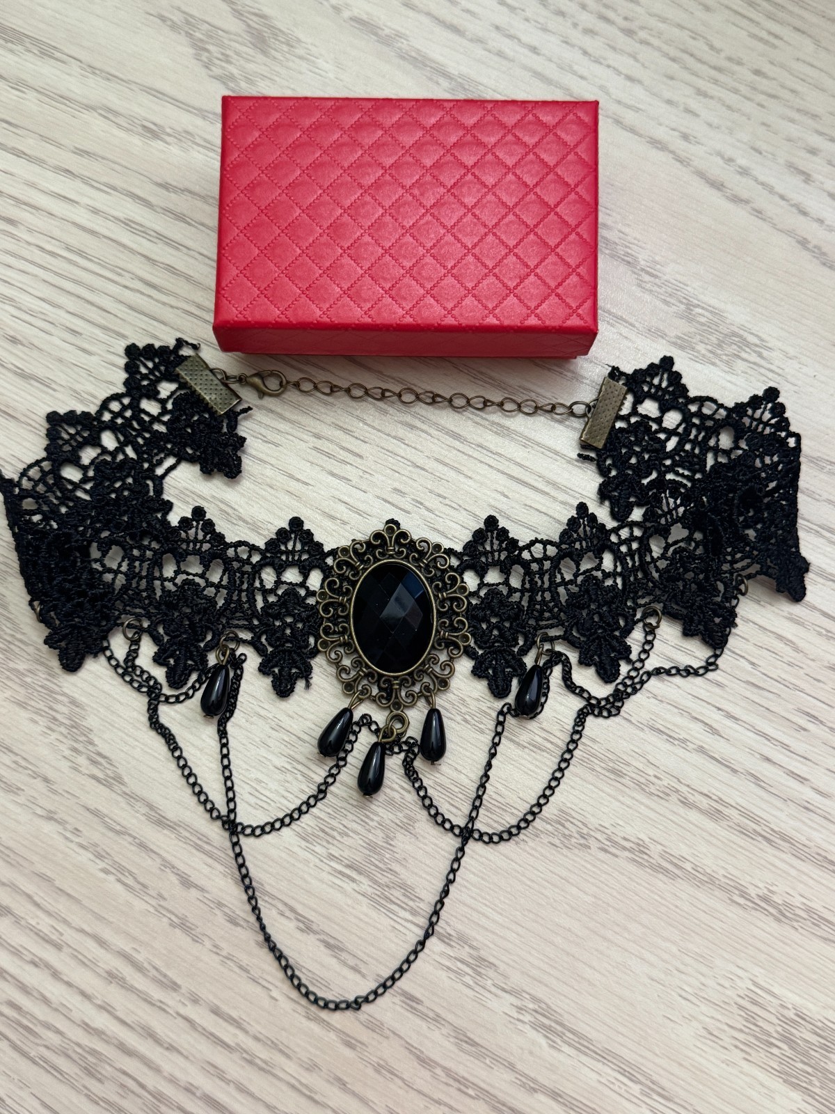 Gothic Lace Choker Steampunk Halloween Christmas Cosplay Elegant Sexy Retro