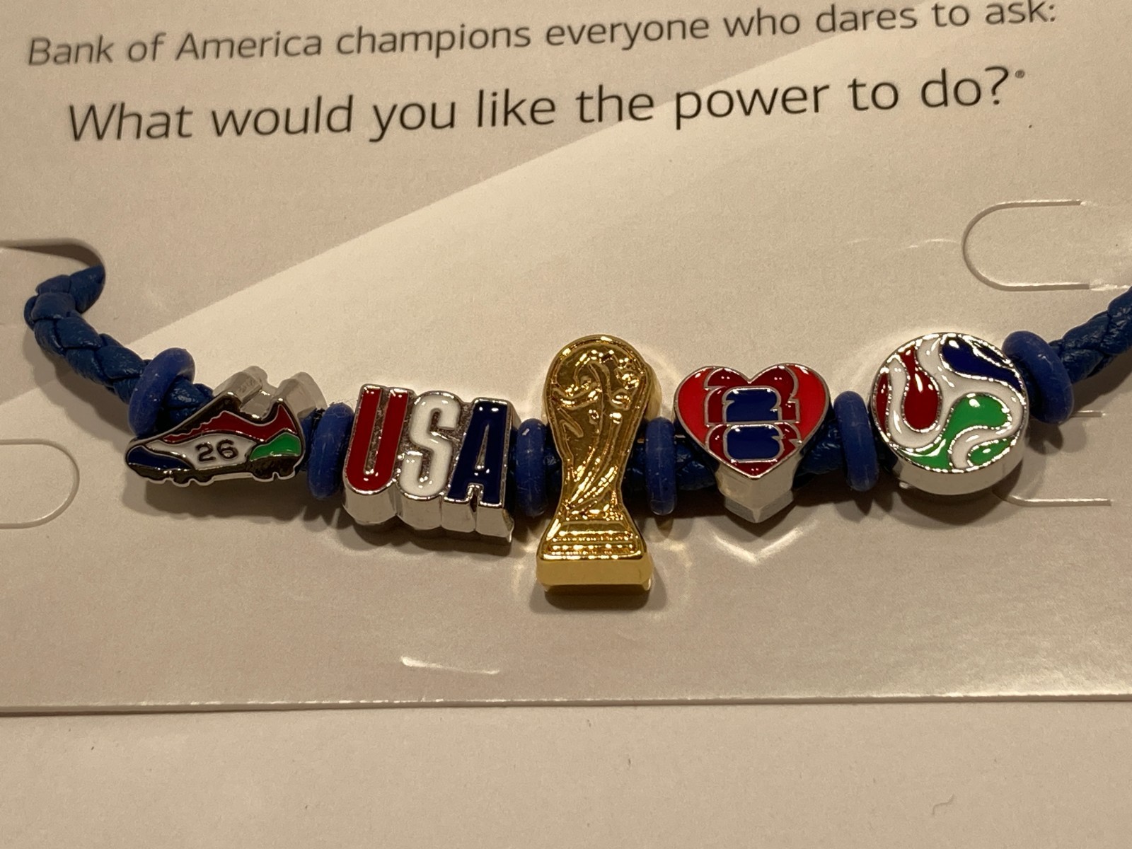 FIFA 2026 B of A Charm Bracelet (LG) Kansas City Edition w/Fan & Cooling Towel