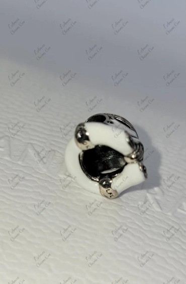 Genuine Pandora Disney Star Wars Stormtrooper Helmet Enamel Charm 791454C01 D54