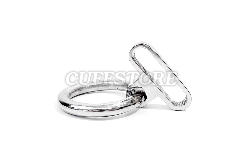 Removable Steel Ring for 896, 893 Bondage Slave Collars Handcuffs and Leg Irons