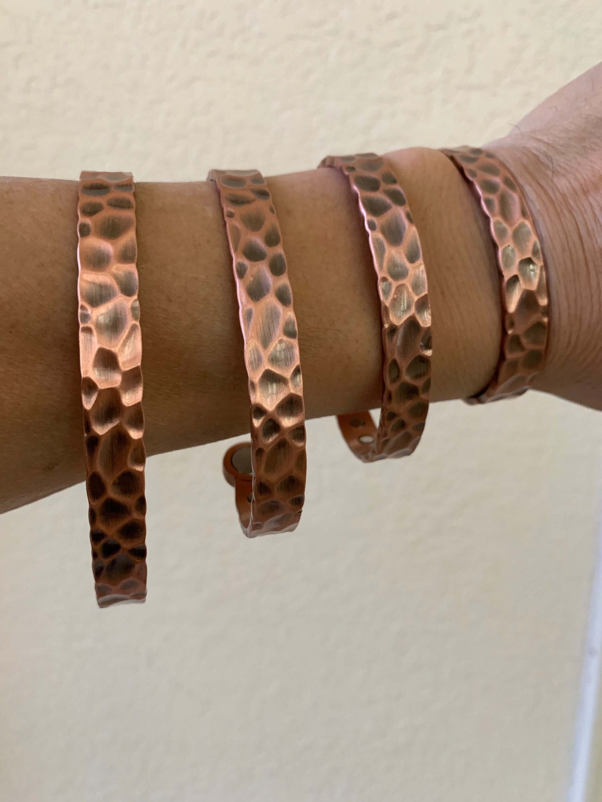 Gorgeous Pure Copper Magnetic Bracelet Bangle Arthritis Pain Relief Men Women RX