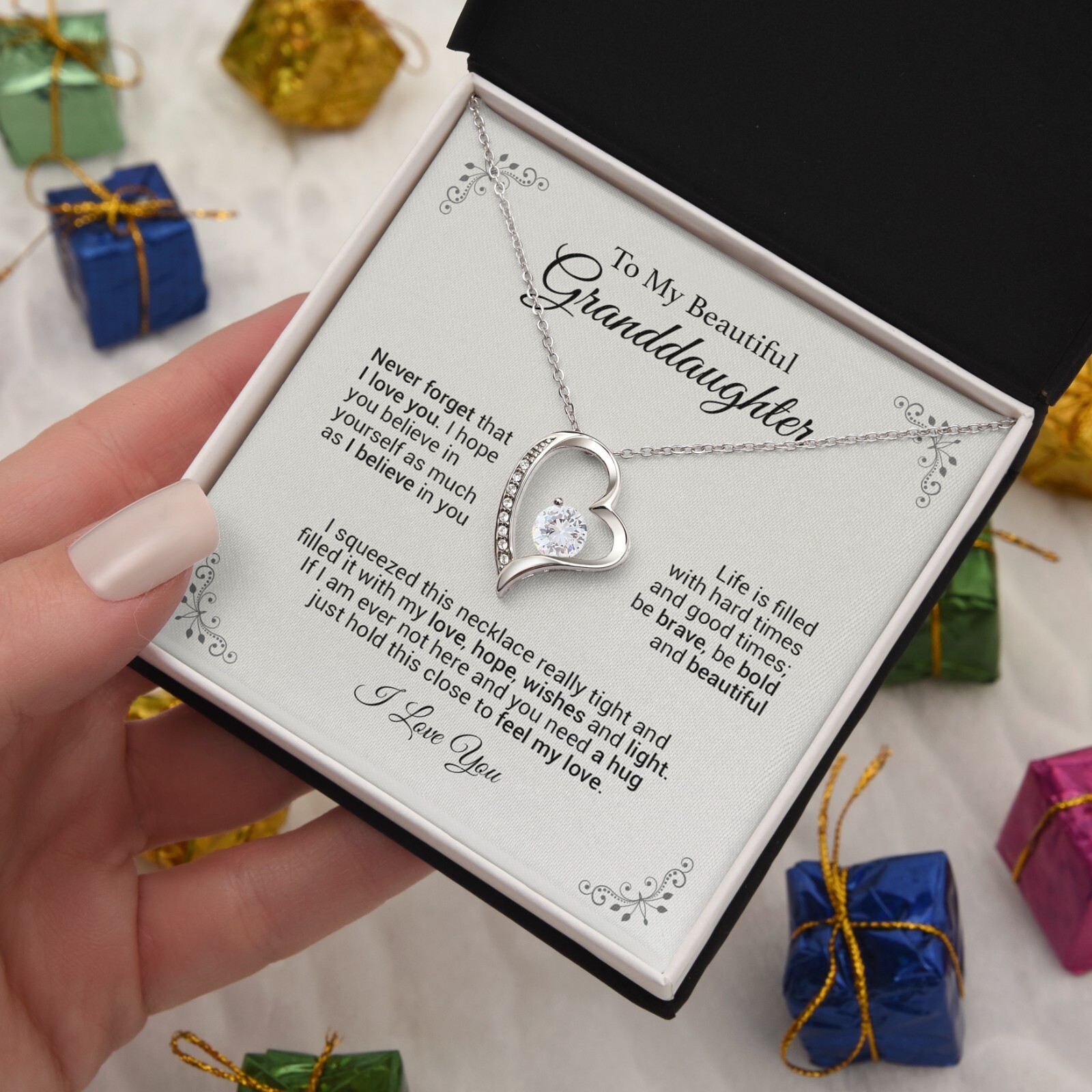 To My Granddaughter, Gift For Granddaughter, Granddaughter Gift from Grandma