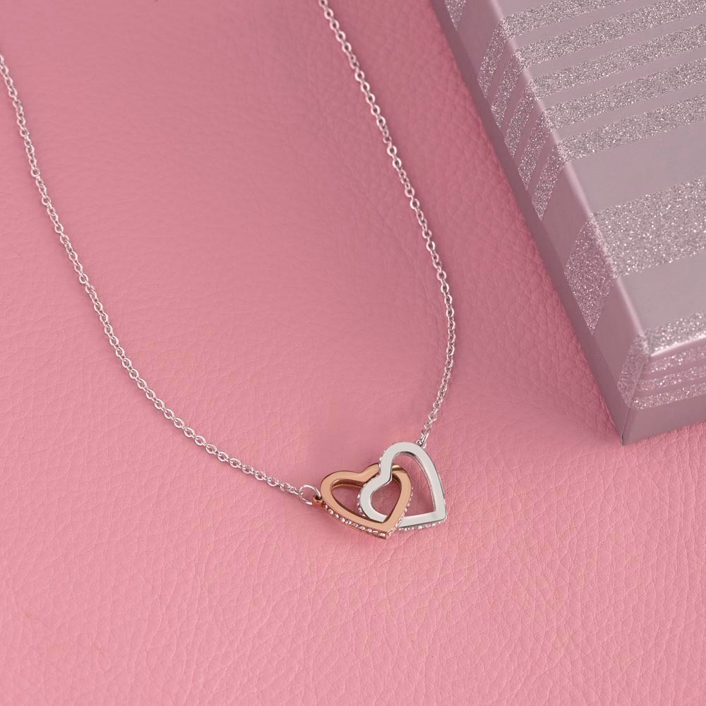 To My Daughter Necklace Gift from Mom, Birthday Graduation Jewelry Mom Love