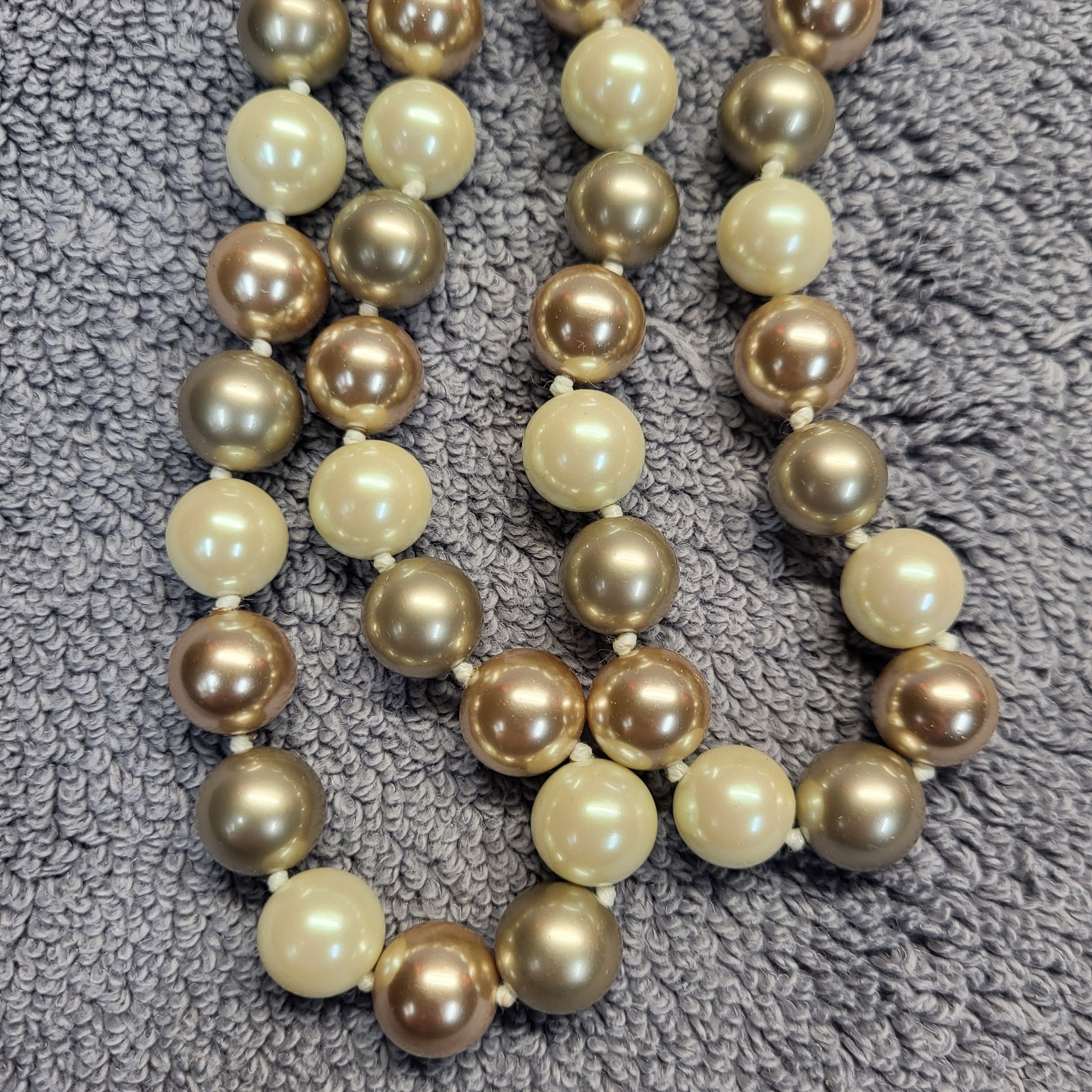 Party Jewelry Pearl Necklace Multicolored 30in
