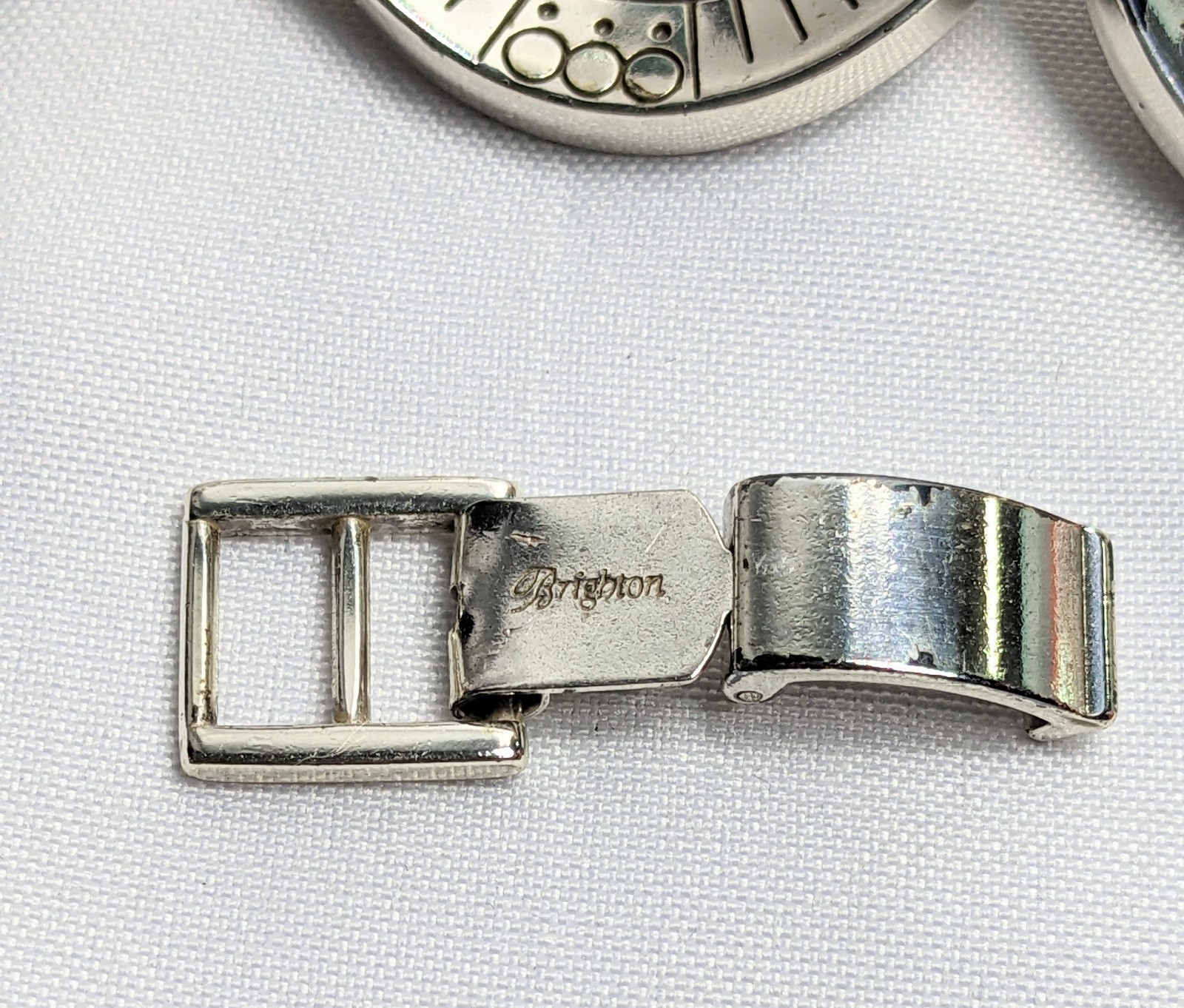Brighton Vista Earrings And Bracelet W/ 1″ Extender And Branded Dust Bag, SCARCE