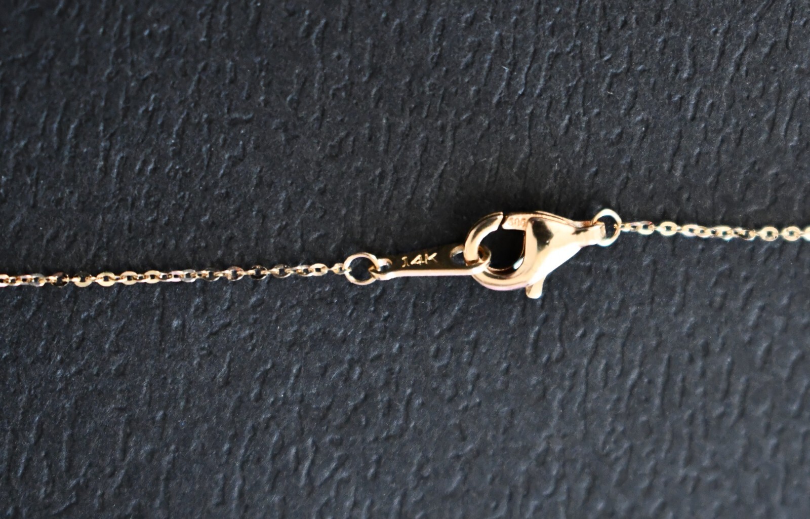 New 14K YELLOW GOLD STAR OF DAVID & HAMSA with CZ Stones Pendant Necklace
