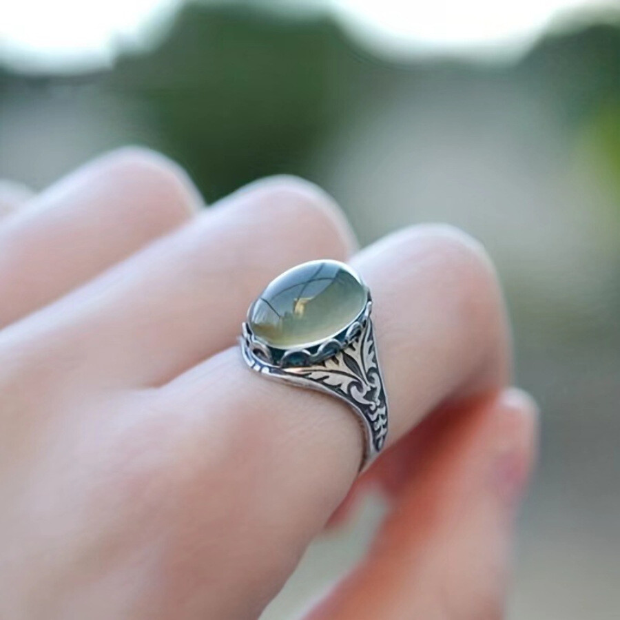 Wholesale Retro Unisex Mood Ring Feeling Temperature Color Changing Rings Gifts