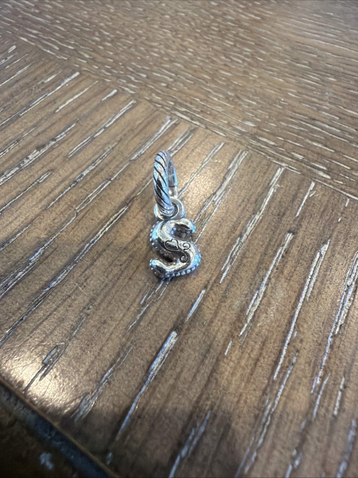 BRIGHTON Alphabet Initial “s” Charm **RETIRED LETTER**