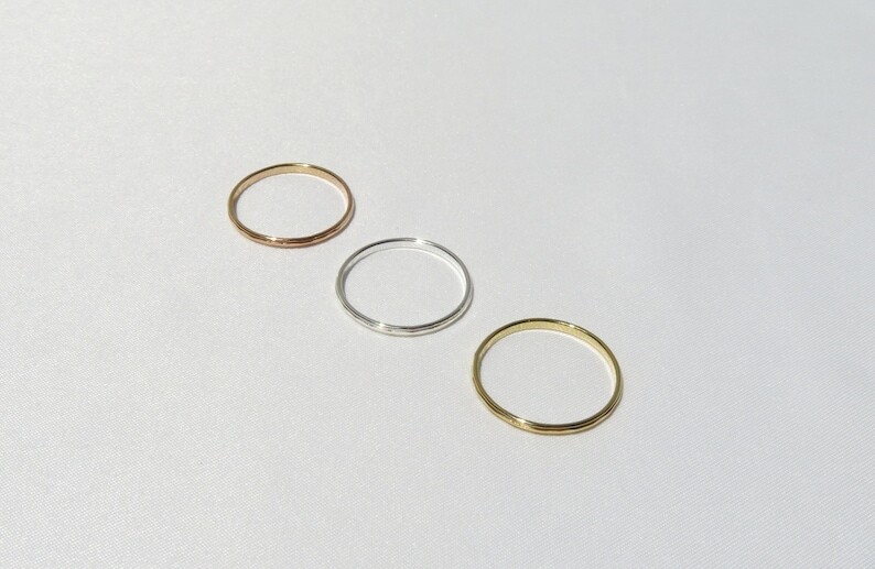 Gold Ring, 14k Gold Filled Ring, Gold Stack Ring, Thin Gold Ring, 14k Gold Ring