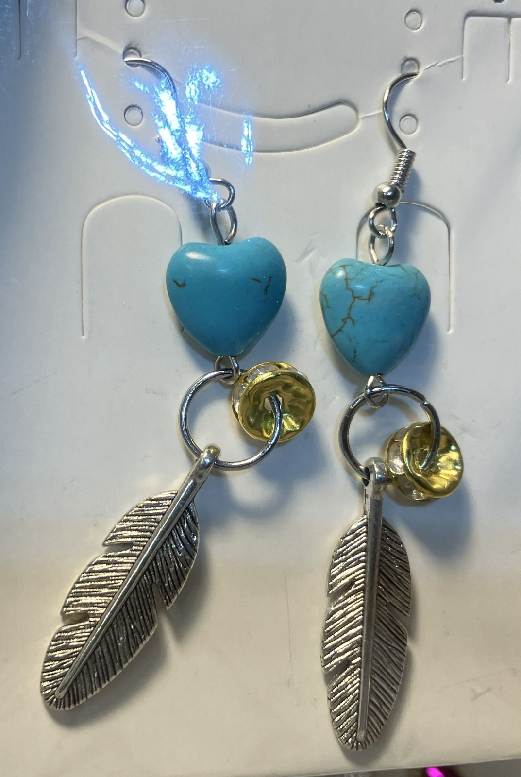 Earrings – 5 sets. Misc set of new earrings – good quality.