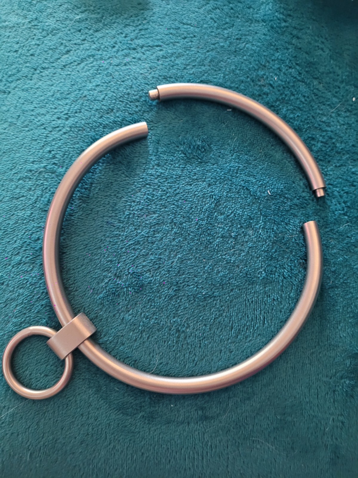 Axsmar bondage choker necklace German. Talena, RARE, stainless steel, BDSM