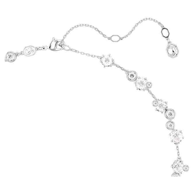 Swarovski Constella Set Mixed cut, white, rhodium plated
