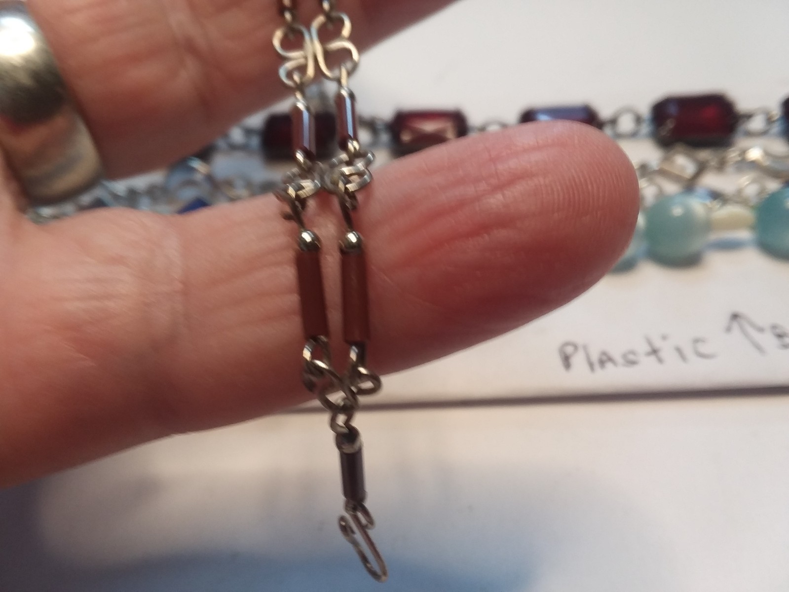 8 Bracelets: 3 Bracelets are Metal, 5 are Plastic 05-01-2026