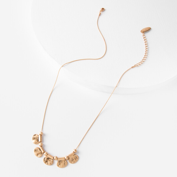 Plunder Necklace (new) GILLIAN – MATTE GOLD CHAIN, 18″-20.5″ ADJ (PPN1907)