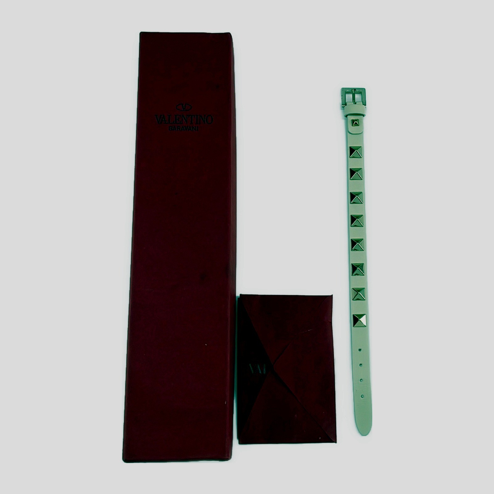 Valentino Bracelet Leather Ivory Garavani