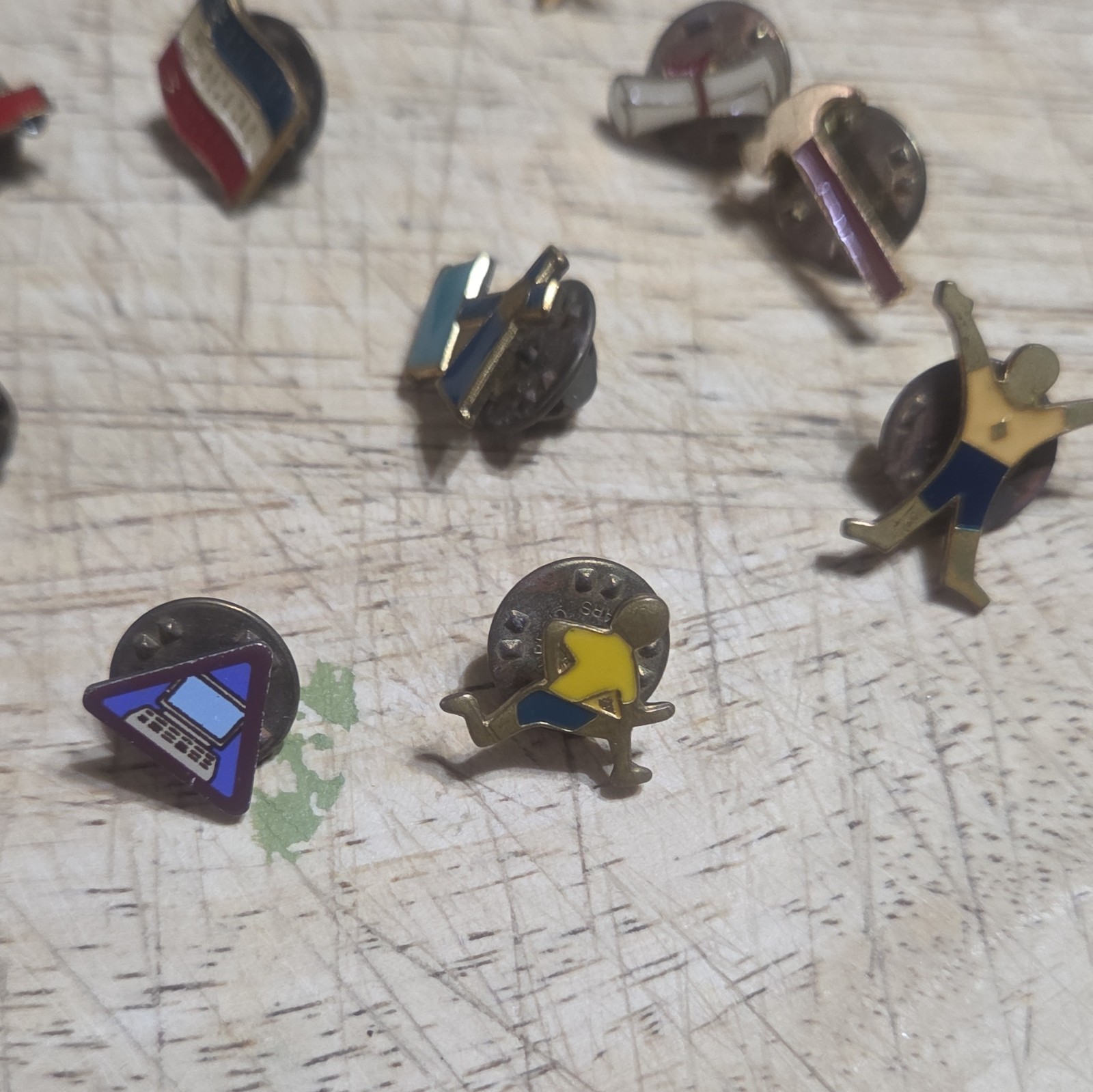 Vintage Novelty Lapel Pin Tie Tack Lot Estate Collection Cub Scout BSA