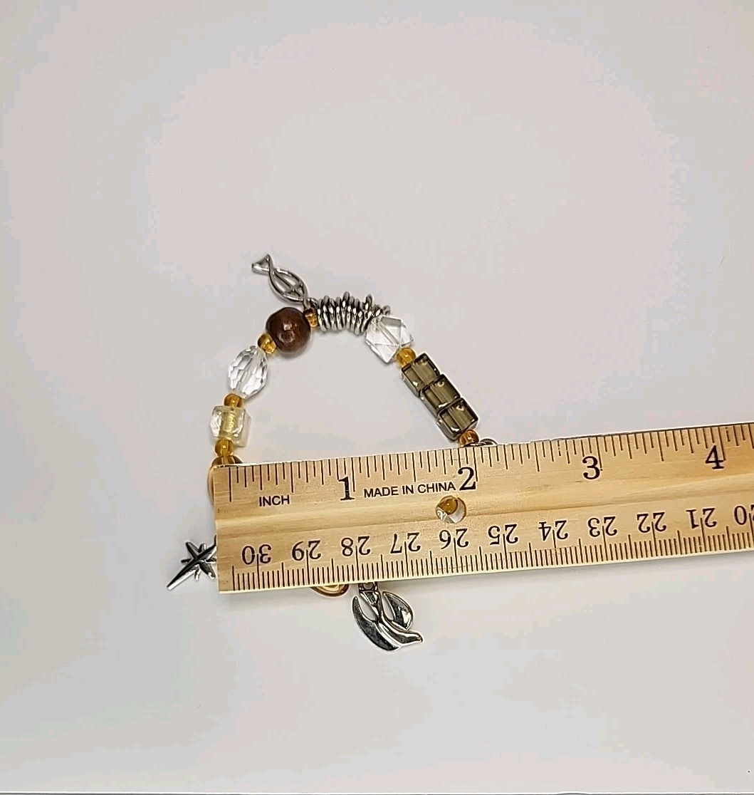 Roman Inc New Christs Story Beaded Bracelet Large Desertcart Religious