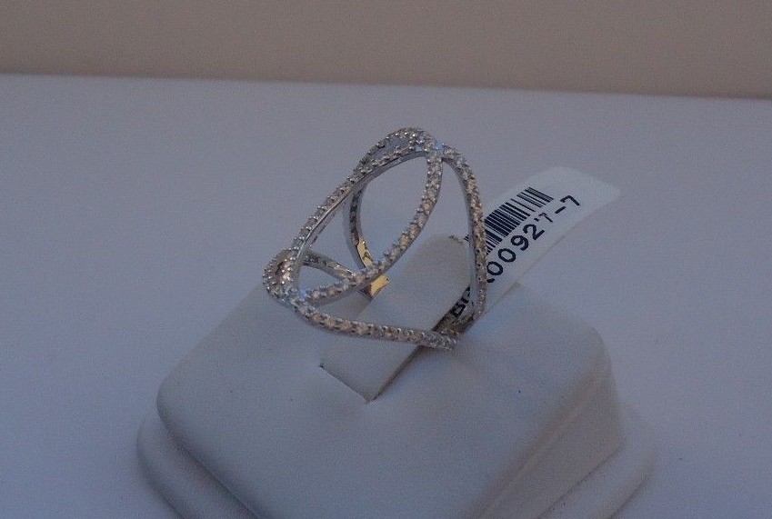 STERLING SILVER DESIGNERS RING W/ 2.50 CT LAB CREATED DIAMONDS /SIZE 5,6,7,8,9