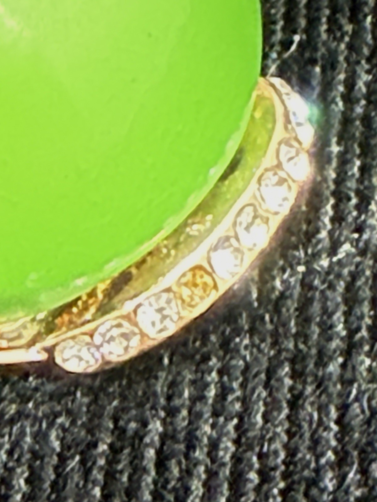 Dressbarn 3 Pc Lime Green Statement Jewelry Set Necklace Bracelet Earrings