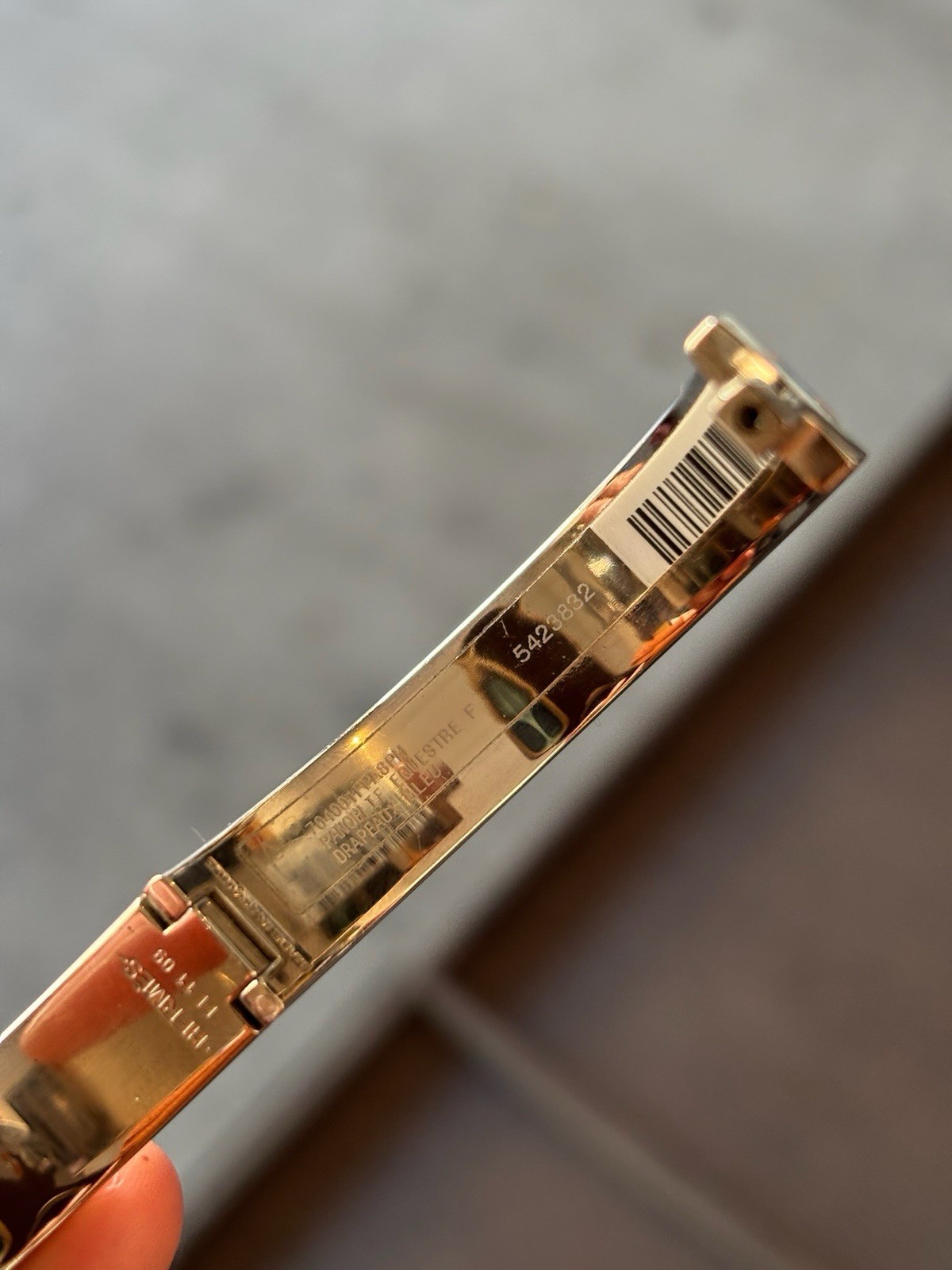HERMÈS Clic H Bracelet Blue