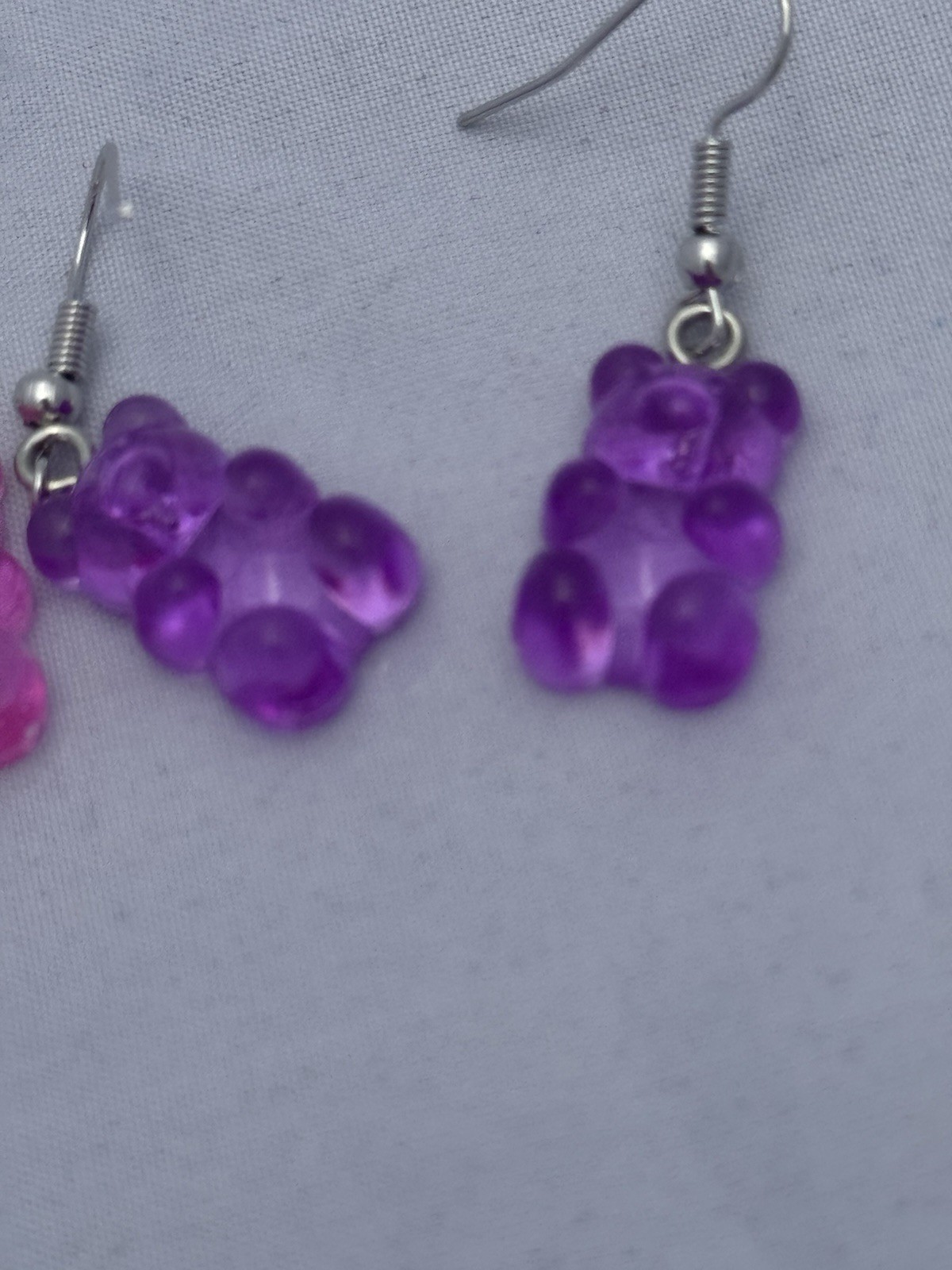 Gummy Bear Earrings 3 Pack Fun Candy Girl Dangle Drop Women Eclectic
