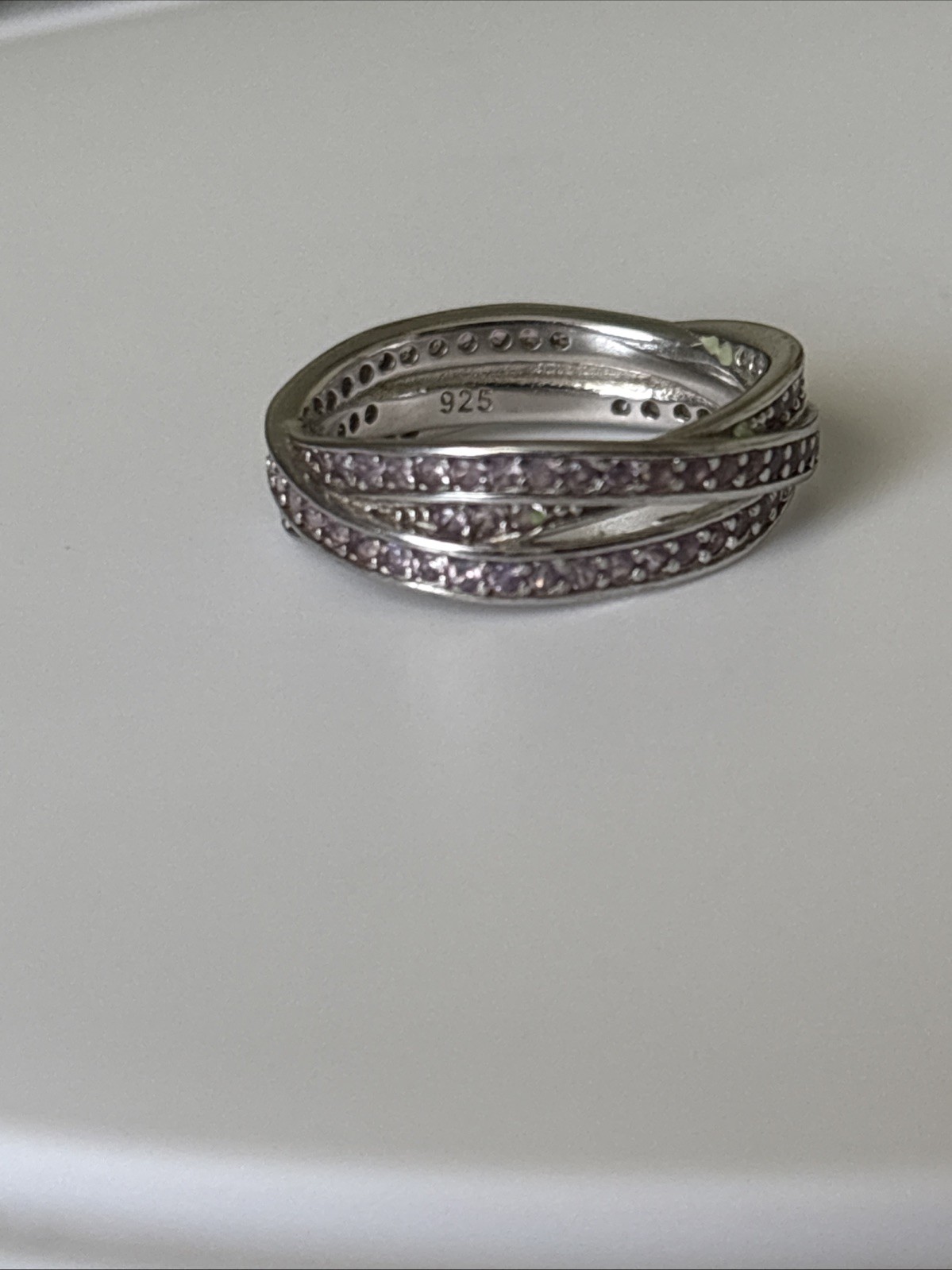 Bomb Party Sterling Club Ring Size 5 RBP5684 Lavender Tourmaline .925 Sterling