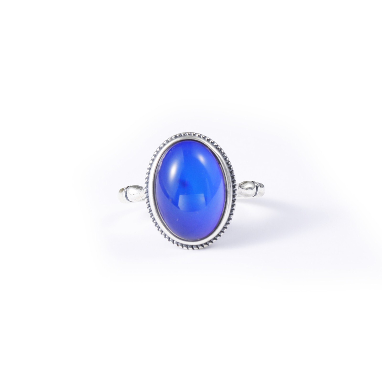 925 Sterling Silver Mood Stone Ring