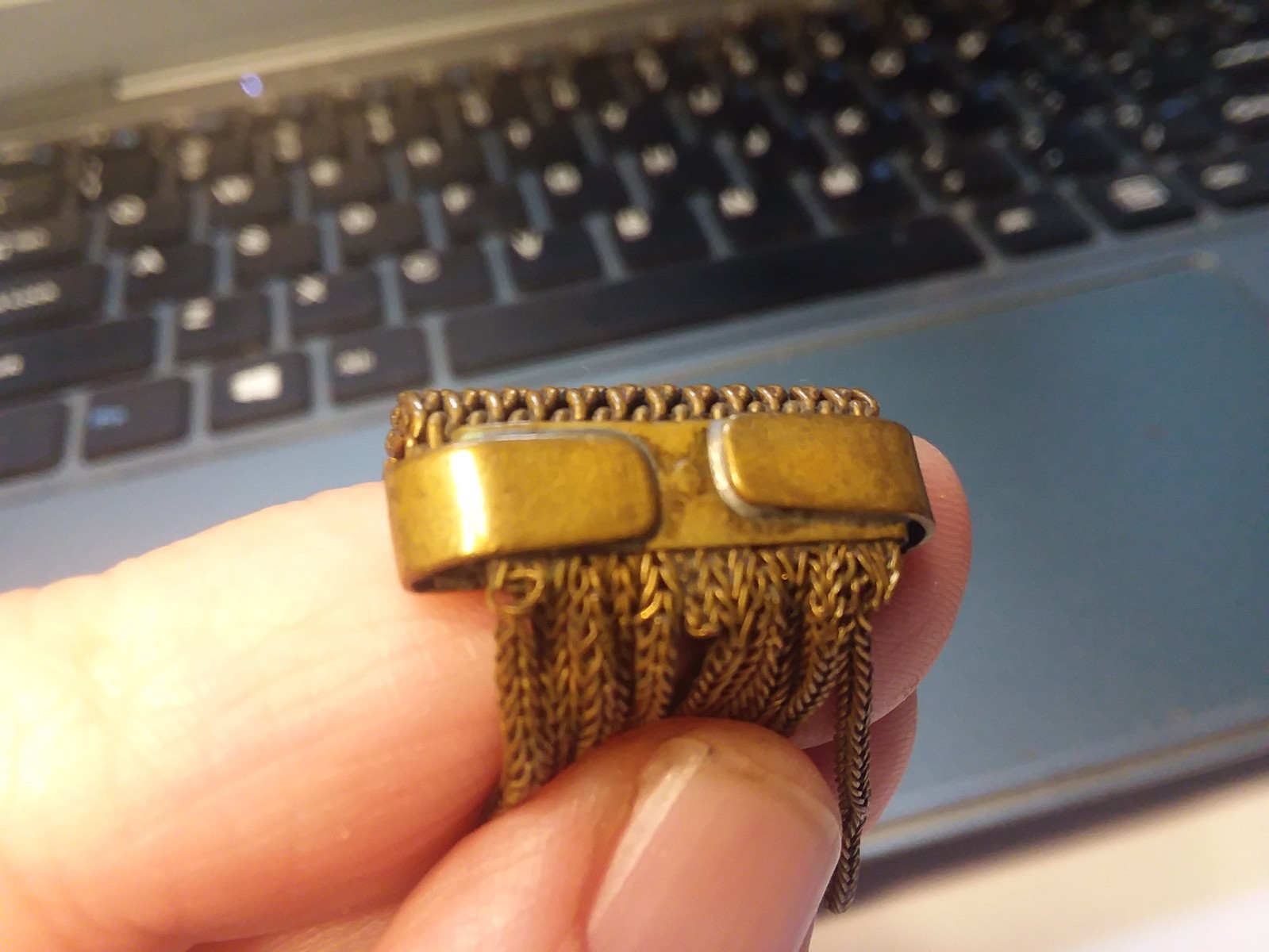 8.5″ Long Victorian Slide Bracelet W/Foxtail Tassel 04-01-2026