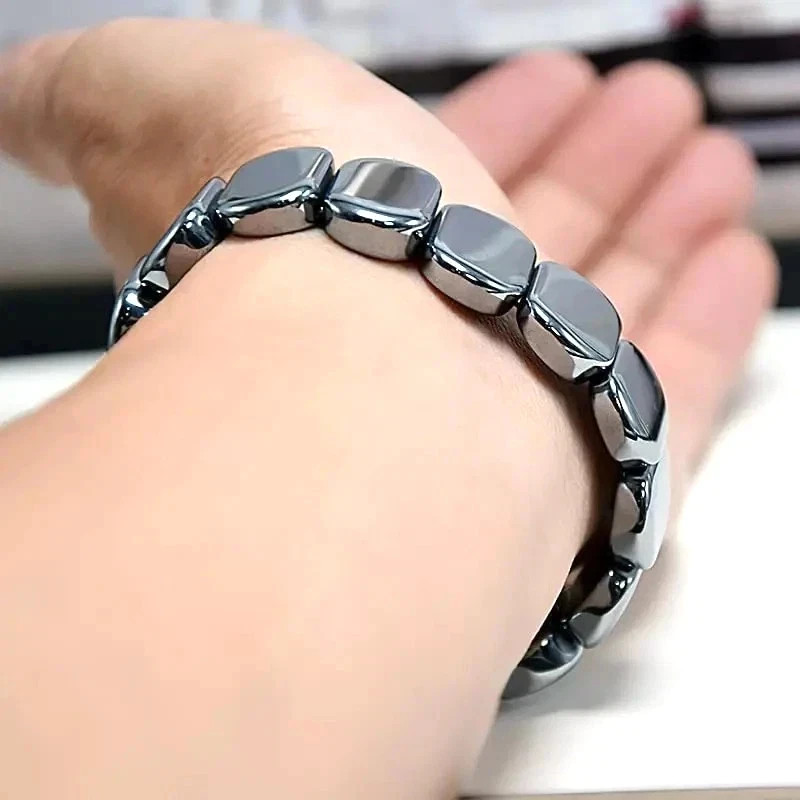 Hemys Hematite Bracelet for Men, 2025 New Hemios bracelet
