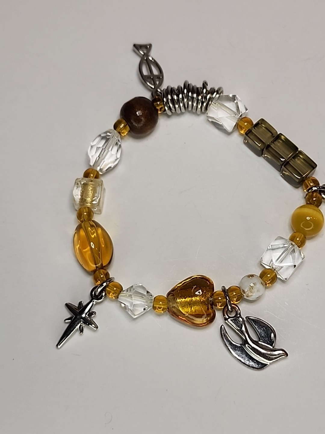 Roman Inc New Christs Story Beaded Bracelet Large Desertcart Religious