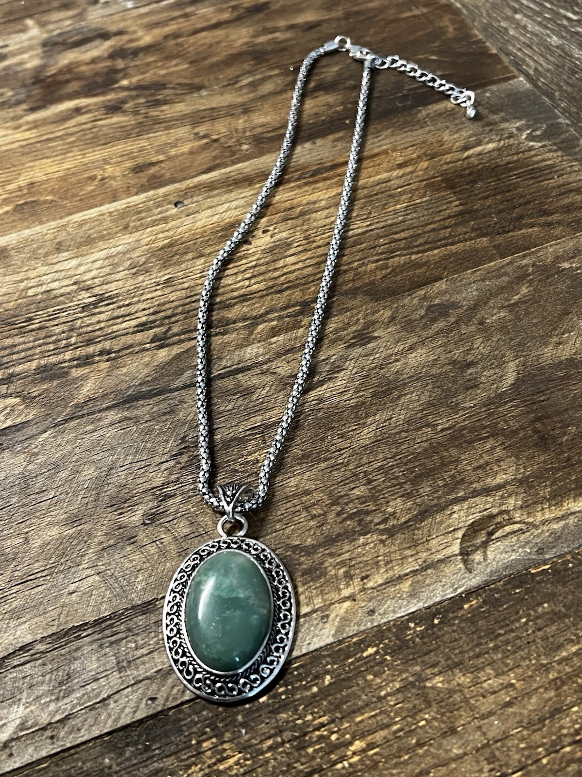 18“ Gemstone Necklace With 2.5“ Extender