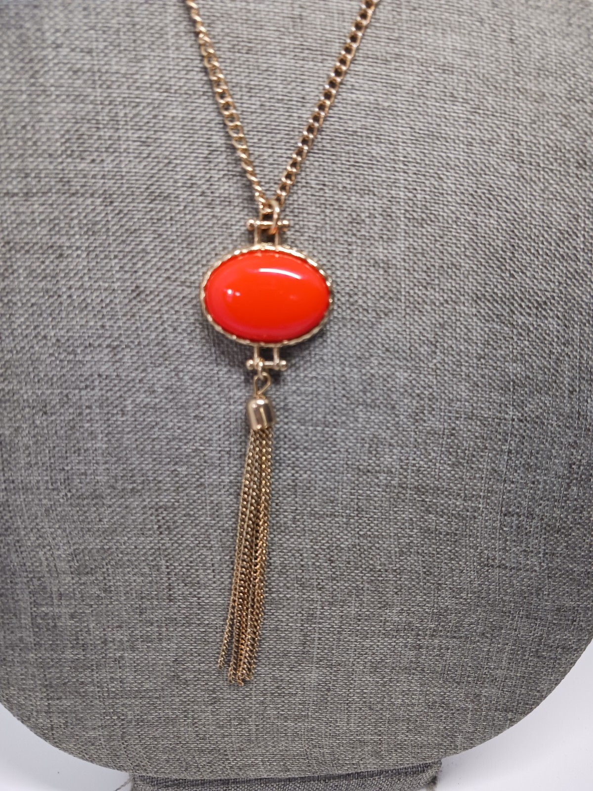 3pc TASSEL Necklace Set! C1946 & Other, Very Good To Excellent Condition.