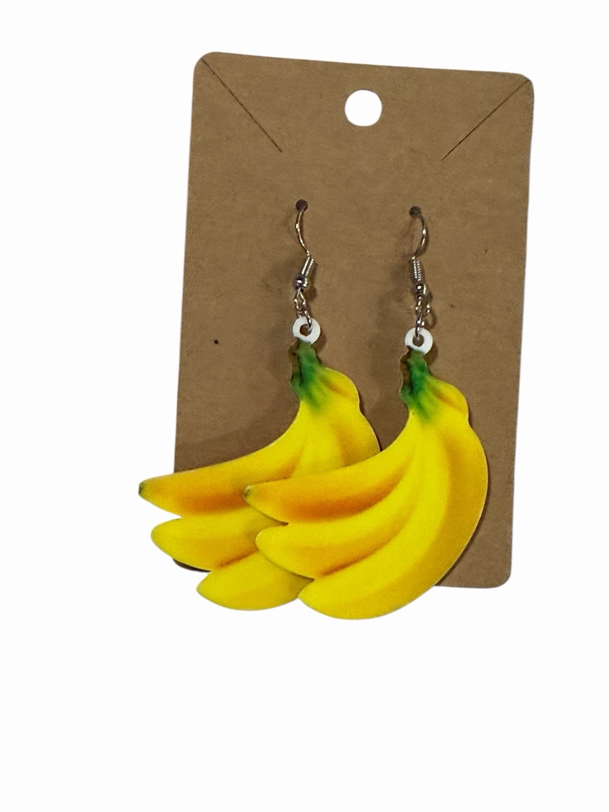 New Novelty Fashion Earrings bananas bundle fruit food snack