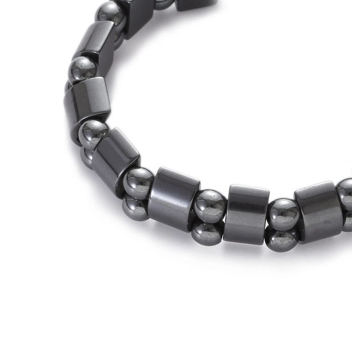 Magnetic Hematite Bracelets Pain Relief Powerfull Elastic Therapy Arthritis Gift