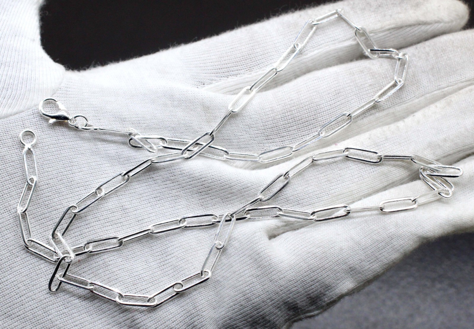 925 Sterling Silver Handmade Jewelry Beautiful Adorable Chain