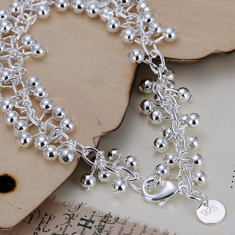 Unisex Women’s 925 Sterling Silver Bracelet 8 Inches 2.6MM Lobster L2