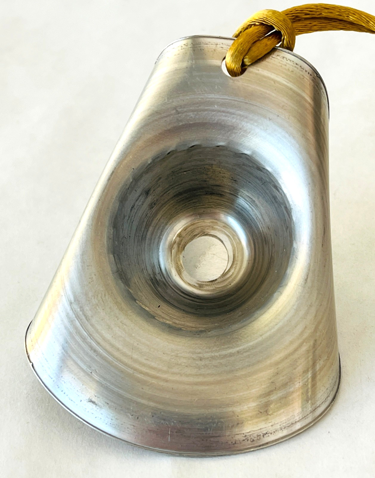 Aluminum Cowboy Hat Pendant on Silk Cord 3.25″ x 2.5″