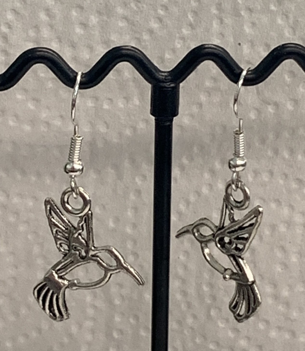 Hummingbird Earring, Bird Earrings, Bird Jewelry, Gift Idea, Hummingbird Jewelry