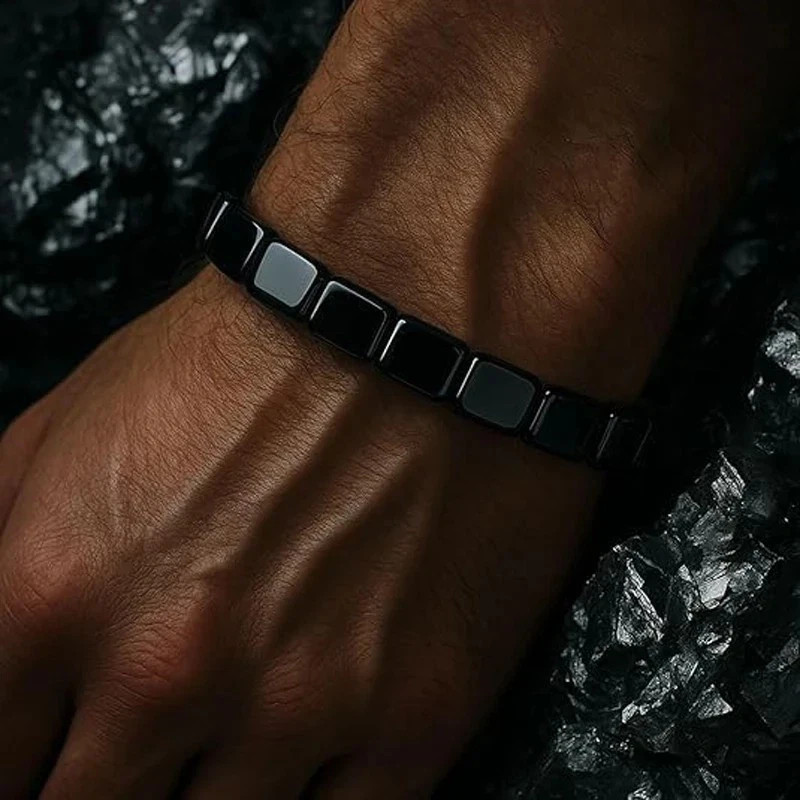 Hemys Hematite Bracelet for Men, 2025 New Hemios bracelet USA