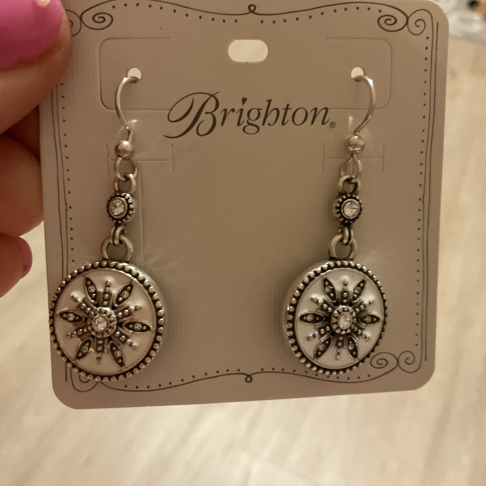 STRIKING NWT BRIGHTON NEVE SNOWFLAKE NECKLACE BRACELET EARRINGS SET RP:$214