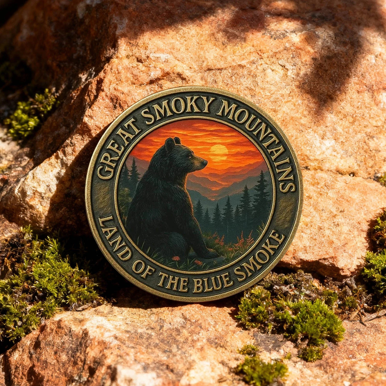 Limited Edition National Park Commemorative Coin: Bear