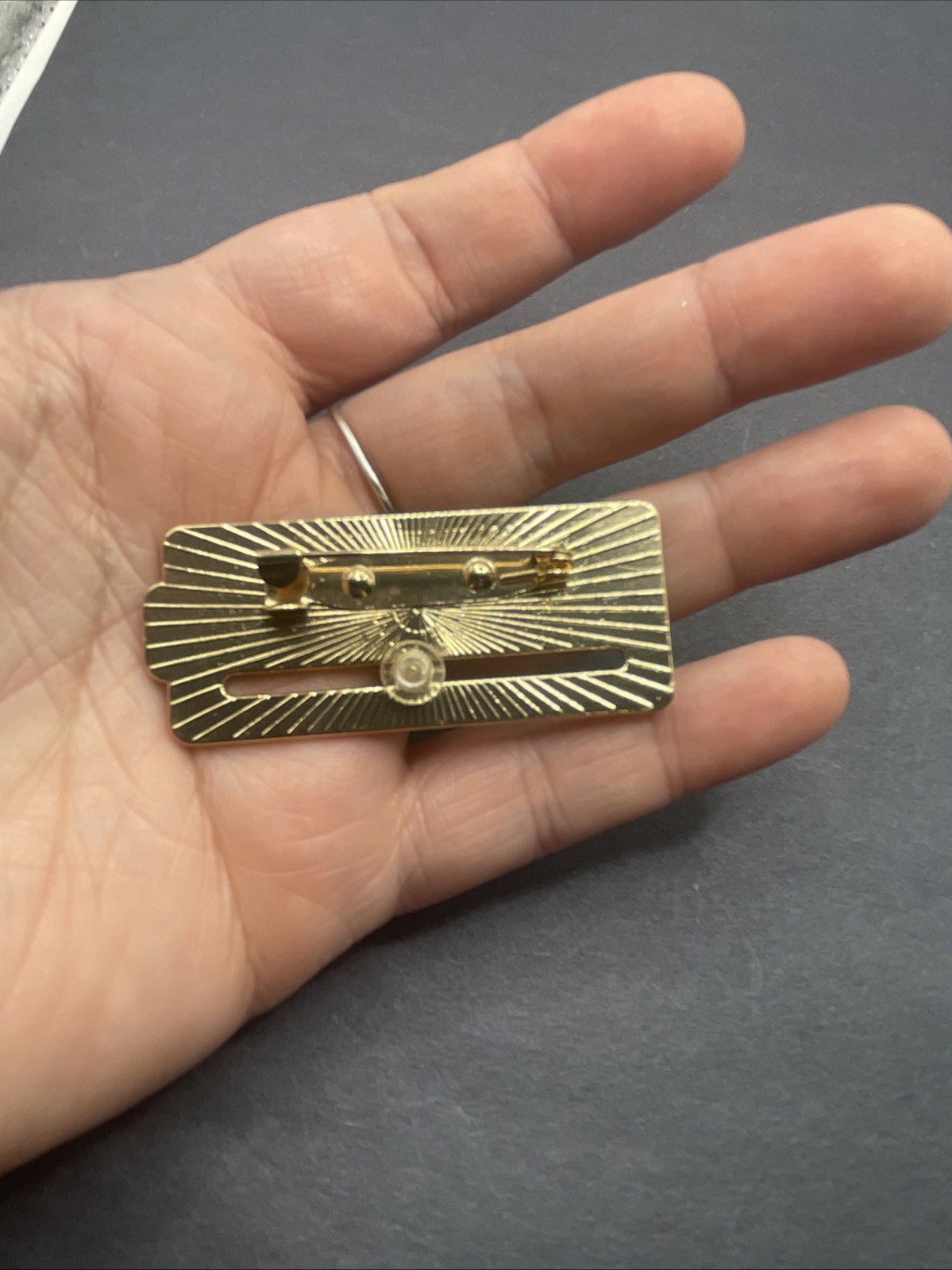 My Social Battery Enamel Pin With Movable Lightening Bolt
