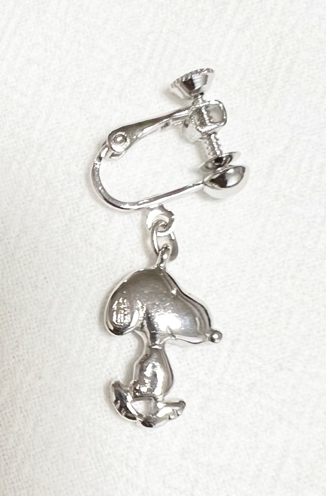 Peanuts Snoopy Joe Cool Woodstock Clip-On Earrings Set of 4 USJ Japan