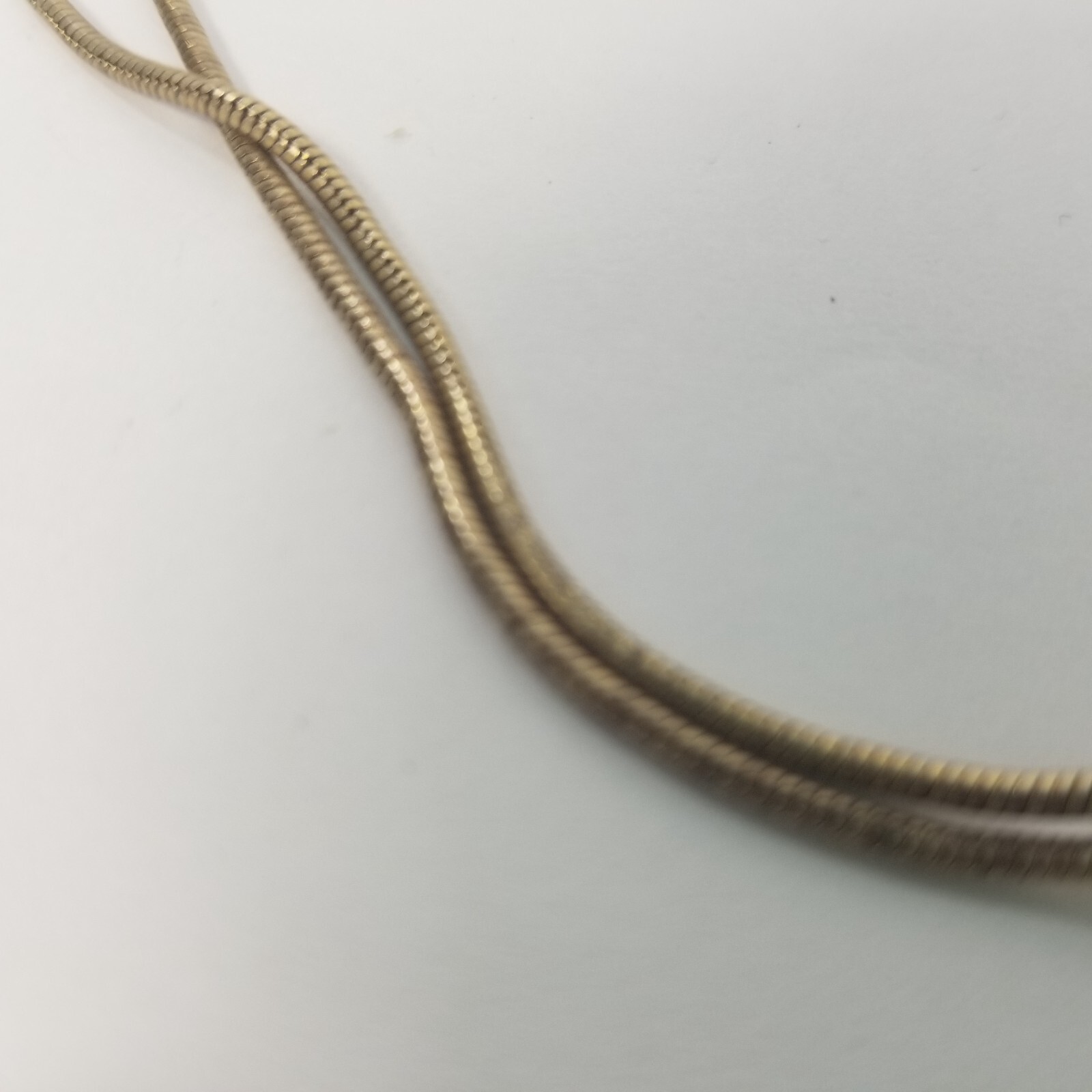 Celtic Love Knot Necklace Silver Tone Snake Chain Multi Strand 16.5″ Choker