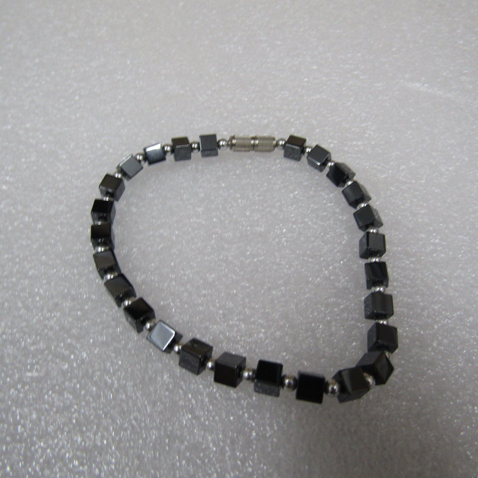 Women’s Teen’s Jewelry Black Hematite Bracelet Dashing Casual Chic