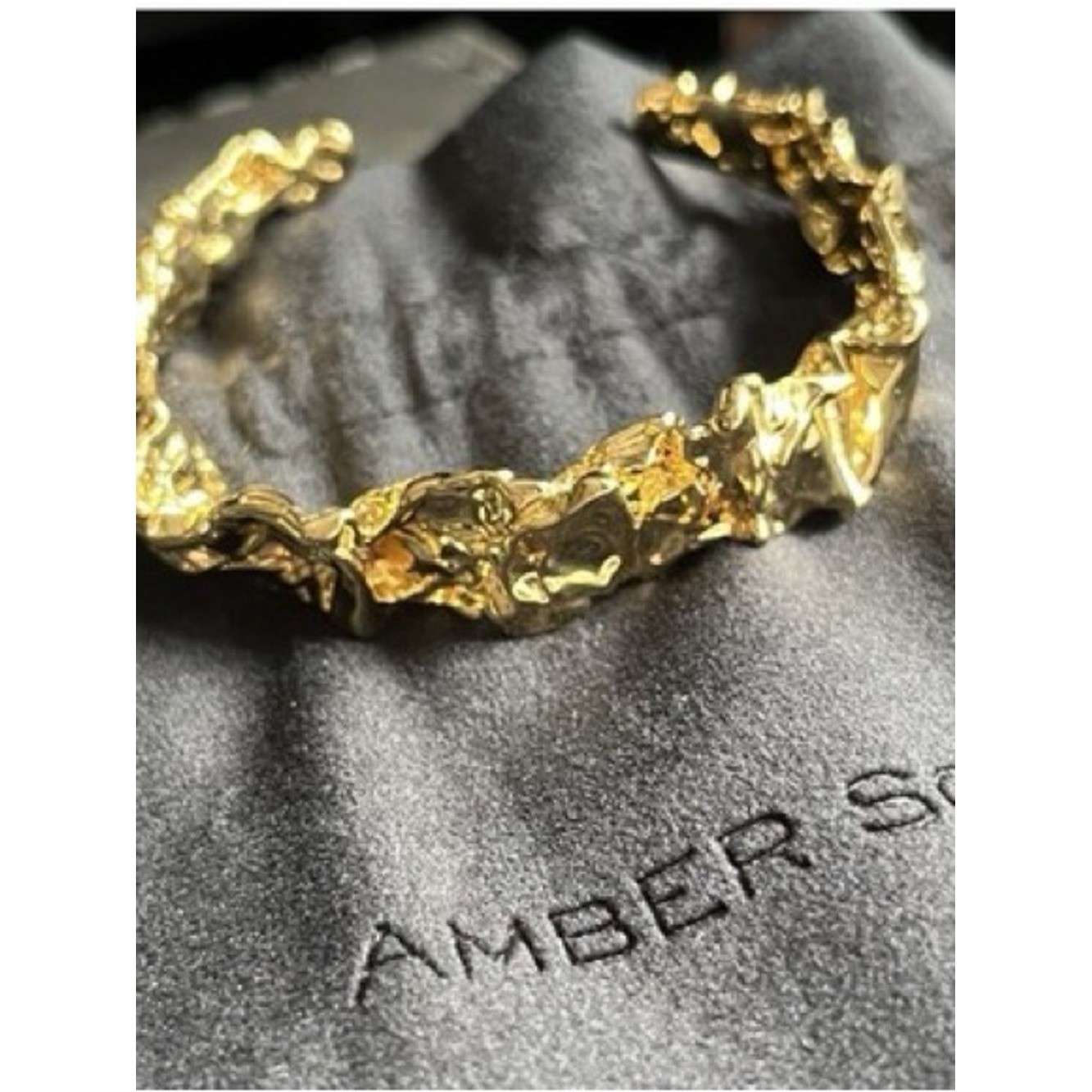 Amber Sceats 24k Gold Plated Cuff