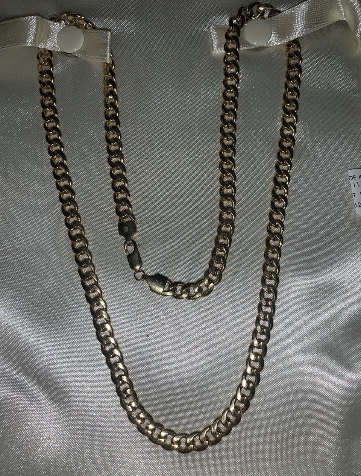 Littman Jewelers 10K Yellow Gold 22in Curb Link Chain Necklace Lobster