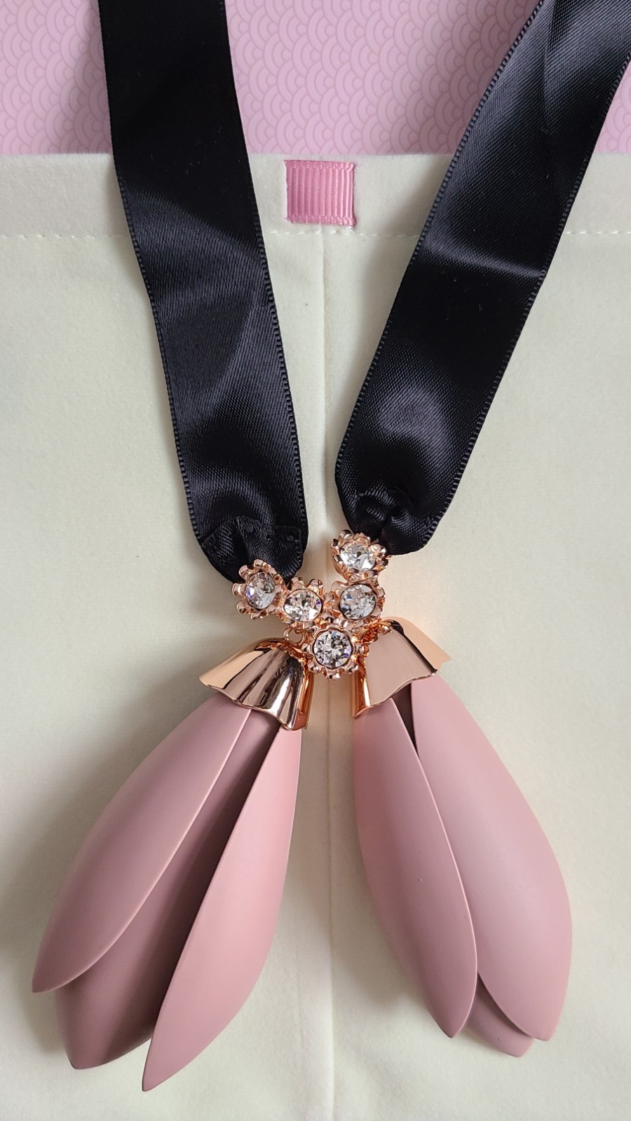 Ted Baker Jewelled Magnolia Pendant Necklace. New without tags.