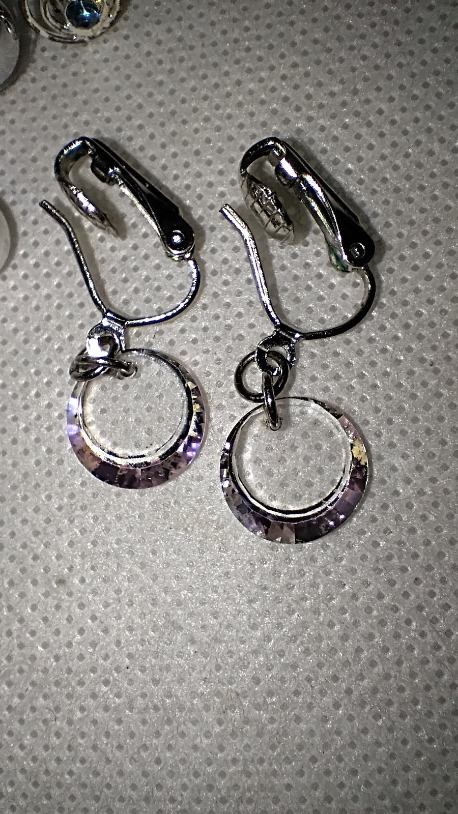 8 Pair Earrings Lot, Beaded, Dangle Pierced Clip on Chandelier Drop Mixed Styles